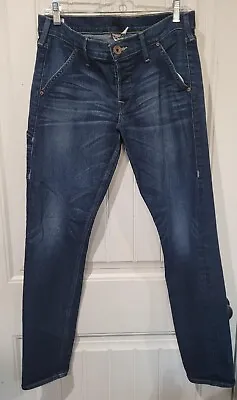 True Religion Brianna Jeans Womens Mid-Rise Button Fly Straight Leg- Size 30 • $25