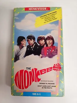 The Monkees Music MusicVision VHS Tape Movie Two TV Episodes • $6.95