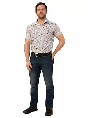 Rubies Mens Stranger Things Jim Hopper Hawaiian Shirt Adult Halloween Costume L • $26.99