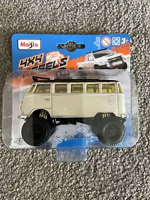 Maisto Volkswagen VW Kombi Samba Bus 4 X 4 Rebels Diecast Kombi Rare New On Card • $25