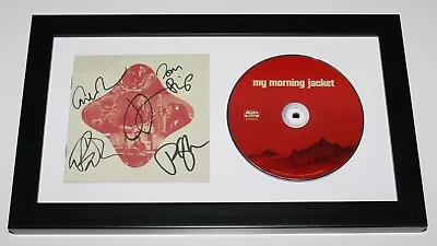 MY MORNING JACKET SIGNED FRAMED SELF TITLED CD COVER ALBUM W/COA JIM JAMES X5 • $139.39