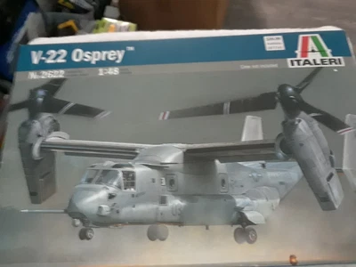 $41.99 • Buy V-22 OSPREY Italeri Model Kit 2622 1:48 Scale Open Box New
