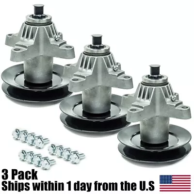 Spindle Kit Set Of 3 Fits Cub Cadet 50  RZT Troy Bilt MTD 918-04125B Mowers • $71.99