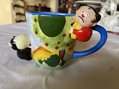 Childs Hand Painted Monkey  Hippo 3D Mug Jungle Safari • $12