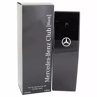 Mercedes Benz Club Black By Mercedes Benz Eau De Toilette Spray 3.4 Oz Men • $100.35