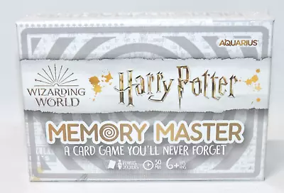 Wizarding World Of Harry Potter MEMORY MASTER A Card Game You Never Forget NEW • $8.95