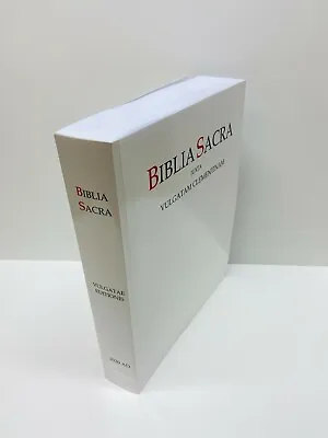 Biblia Sacra Vulgate Edition Softcover Large Format Clementine Vulgate Catholic • $44.99