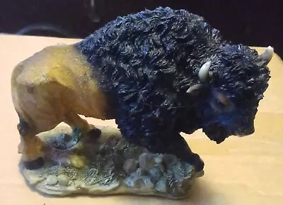 Vintage Buffalo Bison Resin Figurine • $10