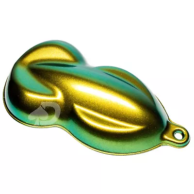 CX40 ColorShift Pearl 25g | Chameleon Mica Pigment | Gold Green Teal Shift • $31.95