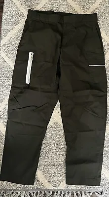 Nike Athletic Wind Breaker Cargo Pants Men Size 34Full Zip RN56323 CA05553 Black • $25.97