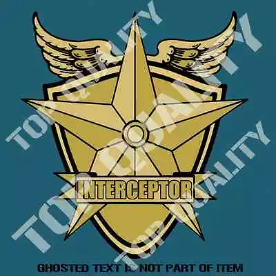 MAD MAX MFP INTERCEPTOR DECAL STICKER 100mm TALL NOVELTY DECALS STICKERS DRIFT • $3.59