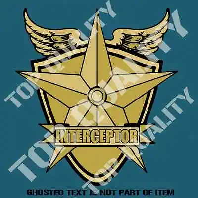 MAD MAX MFP INTERCEPTOR DECAL STICKER 150mm TALL NOVELTY DECALS STICKERS DRIFT • $5.87