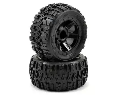 Pro-Line Pre-Mounted Trencher Desperado Wheels (2) (1/16 E-Revo) (Black) • $39.99