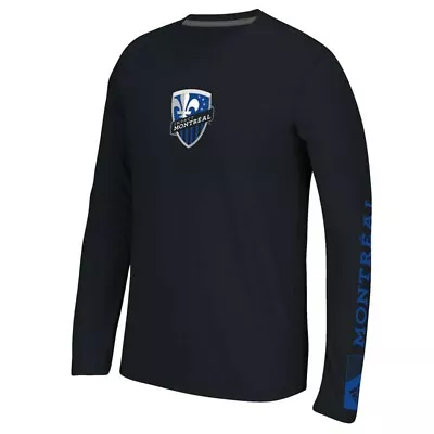 Montreal Impact MLS Adidas Black  Keeper  Long Sleeve T-Shirt • $24.99