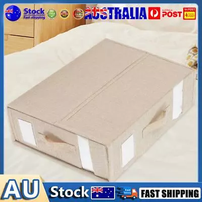 Bed Sheet Organizer Large Capacity Blanket Sorting Bags Dustproof (Beige) • $20.35