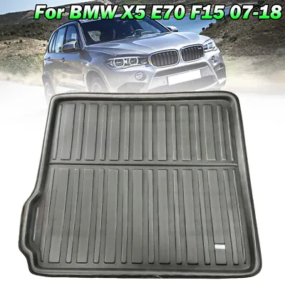 For BMW X5 / X5 M E70 F15 F85 2007-2018 Cargo Liner Boot Trunk Floor Mat Tray • $37.99