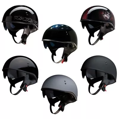 2024 Z1R Vagrant Half Face Street Motorcycle Helmet - Pick Size & Color • $89.95