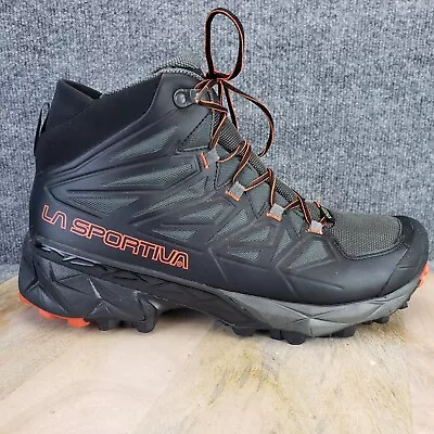 La Sportiva Blade Gore-Tex Men's Size 9.5 Black Gray Lace Up Hiking Trail Boots • $89