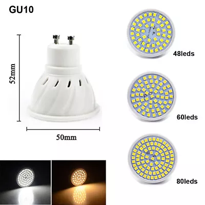 LED Bulb 5W 8W 10W E14 GU10 MR16 E27 Downlight Lamp 220V 2835SMD COB Spotlight • $2.15