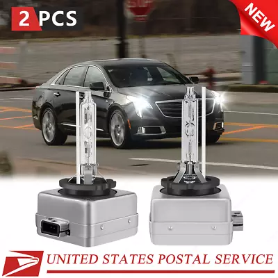 For Cadillac XTS 2013-2018 - 2X D3S Front LED D3S Headlight Bulb High Low Beam • $25.88