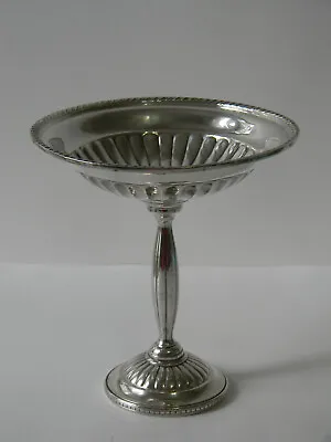 Sterling Silver Footed 6  Compote Candy/Nut Dish Webster Silver Co. 1900-1940 • $139.99