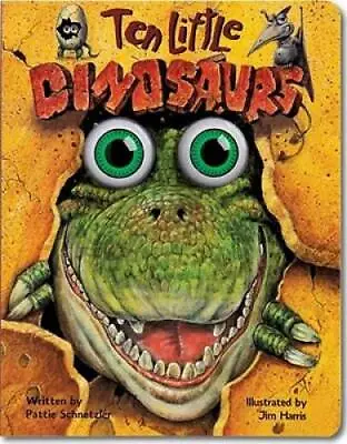 Ten Little Dinosaurs (Eyeball Animation): Board Book Edition - Board Book - GOOD • $4.27