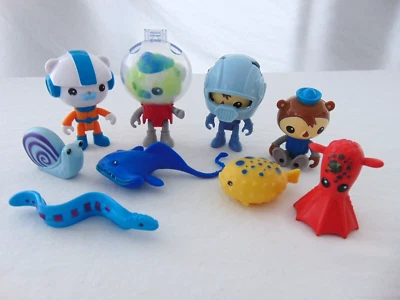 £7.99 • Buy Octonauts - 4 Posable Figures And 5 Undersea Creatures