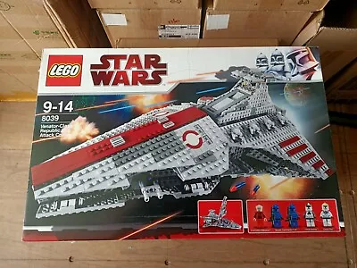 LEGO Star Wars: Venator-Class Republic Attack Cruiser (8039) Brand New Sealed  • $1100