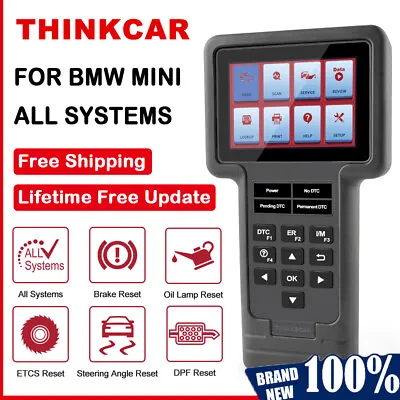 For BMW All System OBD2 Scanner Code Reader DPF Oil Brake Reset Diagnostic Tool • $69