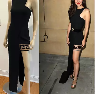 Versus Versace Iconic Asymmetric Runway Dress It40 Us4 • $650