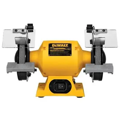 DEWALT Bench Grinder 6 In. Diam (150 Mm) 4Amp 3450 RPM Power Tool In Yellow • $111.30