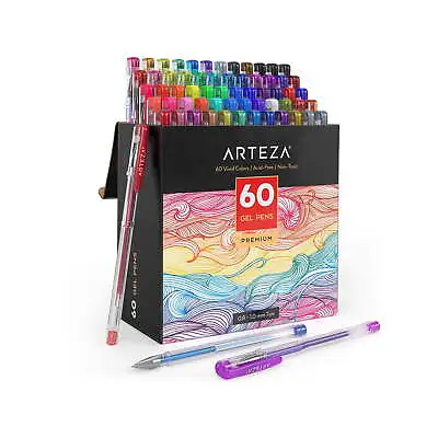 Arteza - Set Of 60-Individual-Colors Gel Pens Art Supplies For Journaling New • $22.88