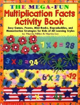 The Mega-Fun Multiplication Facts Activity Book (Grades 2-5) - Paperback - GOOD • $4.46