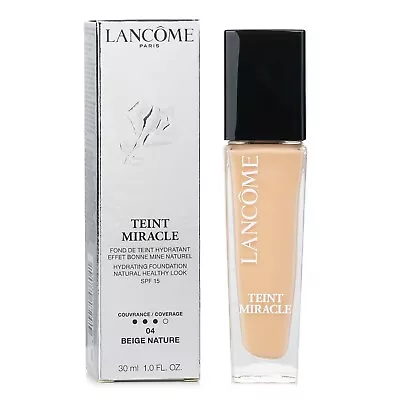 Lancome Teint Miracle Foundation 30ml SPF15 New With Damaged Box • £19.99