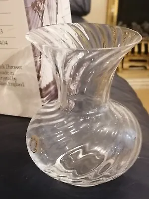 £10 • Buy Dartington Ripple Etruscan Glass Vase