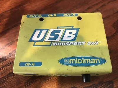 M-Audio Midiman Midisport 2x2 USB MIDI Interface Pre-owned • $40