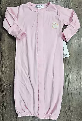 Baby Girl Clothes New Magnolia Baby Small Pink Lamb Sheep Outfit Gown • $36.99