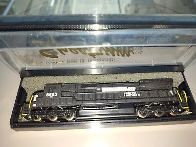 Lot Of  N Gauge Train Engines Box Cars Accessories Atlas Bachmann  • $100