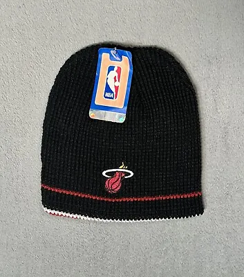 Miami Heat NBA FL Basketball Vtg Reverse Winter Beanie Sports Hat Ski Cap NWT • $12