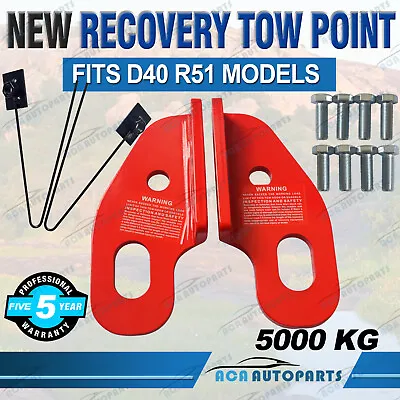 $83 • Buy Rated Recovery Tow Points - Fits Nissan Navara D40 Pathfinder R51 2005-2015