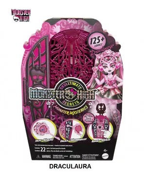 Monster High Skulltimate Secrets 4  Monster Mysteries DRACULAURA Doll  Preorder • $45.60