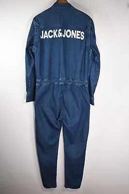 Jack Jones Denim Jumpsuit Overall Men's Size L  • $140