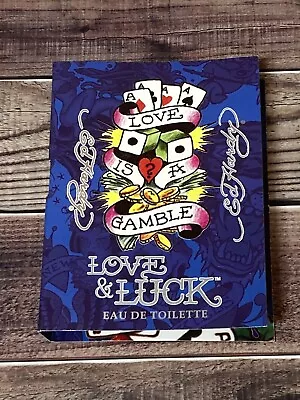 Ed Hardy Love Is A Gamble Love & Luck EDT For Men 1.52ml Sample DISCONTINUED • $4.99