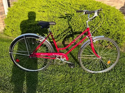 Vintage Schwinn Breeze Women's 3 Speed Burgundy 1972 Sturmey Archer Excellent • $250