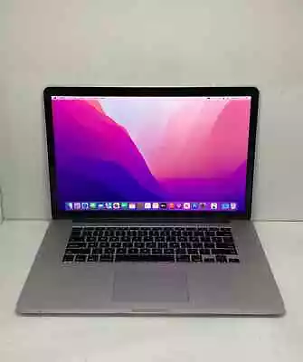 Apple MacBook Pro 15  2015 Retina Core I7 2.2GHz 16GB Ram 512GB SSD [2026] • $249