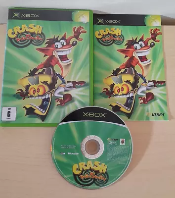 Crash Twinsanity Xbox Original OG Complete Manual PAL • £13.95