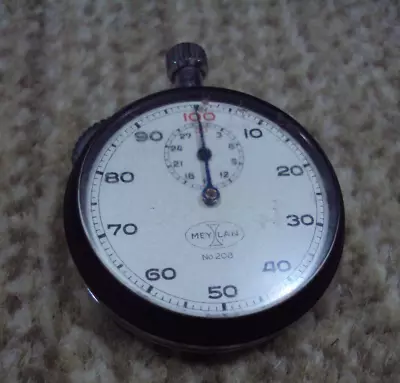 Vintage Maylan Stopwatch No 208 Working Condition  • $24.95