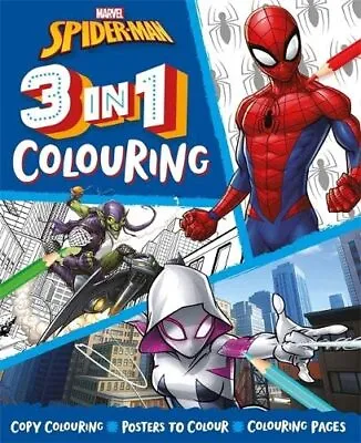 £4.75 • Buy Marvel Spider-Man: 3-in-1 Colouring By Autumn Publishing