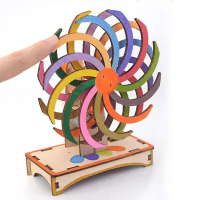 Spinning Visual Science Experiment STEM Kit Children Educational Learning Toys • $14.72