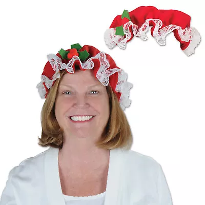 Beistle Christmas Mrs. Claus Women's Costume Hat One Size • $8.95